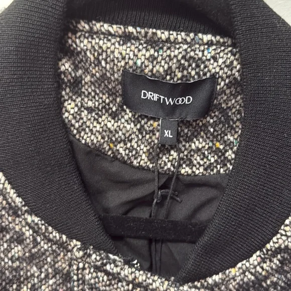 NWT Anthropologie Driftwood Frill Bomber Jacket XL - Picture 7 of 8